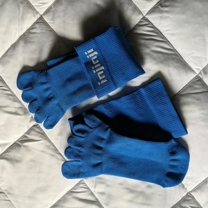 Injinji Hi Calf Socks Ultra Compression Size Large